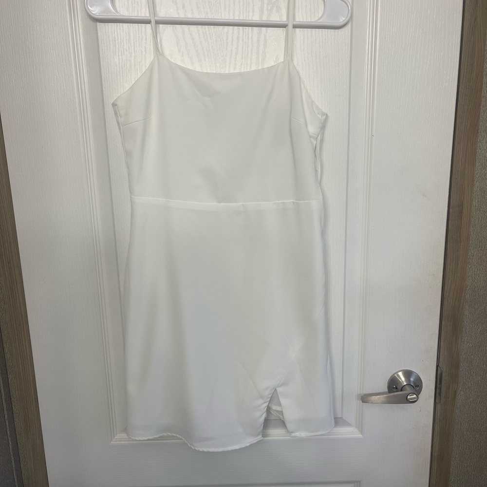 Priceless boutique white dress